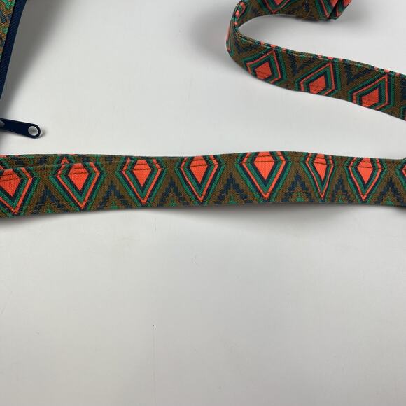 KAVU Side Saddle Crossbody Shoulder Bag Limited Edition Aztec Geometric Print - Picture 5 of 10